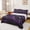 Black Purple B, variant on Feelyou Gothic Skull Alphabet J Twin Sheets for Women Girls, Dreamy Purple Rose Bedding, 3 Pieces, 1 Flat Sheet, 1 Fitted Sheet and 1 Pillowcase