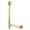 Brass, variant on Kingston DLL3181 23-Inch Brass Lift and Turn Tub Waste and Overflow in Polished Chrome