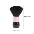 thumbnail image 2 of Unique Bargains 1 Pc Durable Neck Duster Brush for Barber Shop Purple PS Nylon Hair, 2 of 5