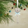 Hallmark Ornament (Premium Baby's First Christmas Silver Baby Rattle