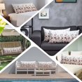 thumbnail image 6 of Red Spring Floral Body Pillow Covers 20"x54", Elegant Pastoral Flowers Watercolor Soft Brushed Microfiber Breathable Throw Pillow Covers, Pillowcase with Zipper for Couch Sofa Bedroom Living Room, 6 of 9
