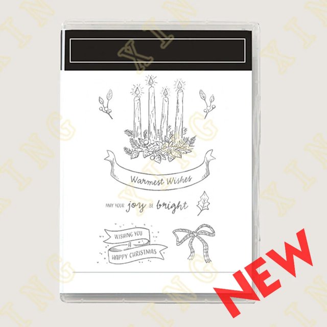 Juego de sellos transparentes de trineo de copo de nieve de Navidad y troqueles de corte de Metal para manualidades DIY, tarjetas de felicitación, decoración de álbumes de recortes