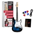 thumbnail image 1 of Guitarra eléctrica LyxPro CS 39" para principiantes con accesorios, 1 of 5