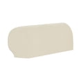 thumbnail image 2 of Stretch Couch Arm Covers Set of 2, Checkered Sofa Arm Slipcovers, Anti-Slip Armrest Covers for Recliner and Armchairs, Pet Proof, High Stretchy, Hook & Loop Tape,natural color, 2 of 9