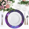 thumbnail image 4 of Coolnut Starry Devil Eye Round Placemat Set of 1, Non-Slip Heat Resistant & Waterproof Plate Pads for Dinner Table Table Placemats, 15.4 in Home Decor Gifts, 4 of 6