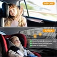 thumbnail image 5 of 2 Pack Car Window Shade Breathable Mesh Protect Privacy for Kids Universal Fit Most Cars, 5 of 5