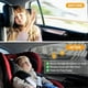 thumbnail image 5 of 2 Pack Car Window Shade Breathable Mesh Protect Privacy for Kids Universal Fit Most Cars, 5 of 5