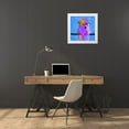 thumbnail image 3 of Villa, Milli 12x12 White Modern Wood Framed Museum Art Print Titled - Puppy Vision V2, 3 of 4