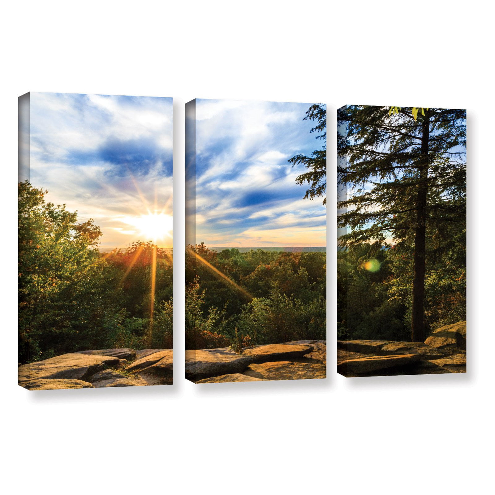 Cody York "Virginia Kendall 2" Floater-Framed Gallery-Wrapped Canvas
