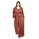 thumbnail image 1 of Vestido elegante de manga larga Roman Fashion /Tallas Extras, 2009 (Chedron) cafe 42, 1 of 6