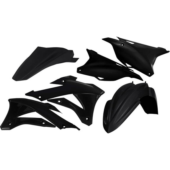 Acerbis 2374100001 Replica Plastic Kit Black