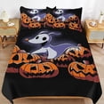thumbnail image 1 of The Nightmare Before Christmas Practical Zip Function Smooth Bedding Surface Soft Layer Duvet Cover Sets for Rest Night, 1 of 5