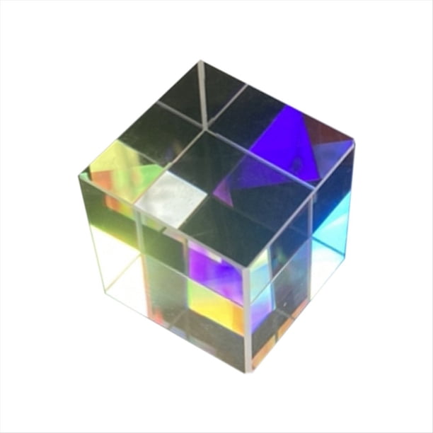 Prisma RGB Combinador Divisor Dicroico Prisma Decoración Física Herramientas de Enseñanza Fotografía Investigación Regalo Educativo