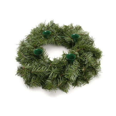- Darice 12 inch Advent Wreath with 100 Tips and Green Candle Cups