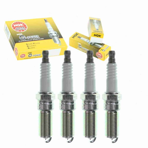 4 pc NGK G-Power Spark Plugs compatible with Ford Escort 2.0L L4 1998-2003