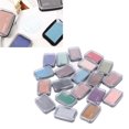thumbnail image 4 of Finger Ink Pads, Lightweight Portable Retro Style  Pads Water Resistance 20 Colors  For Scrapbook Card, 4 of 8