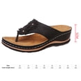 thumbnail image 2 of Sandalias de playa casuales para mujer con zapatillas de casa con soporte para el arco para interiores y exteriores, 2 of 9