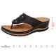 thumbnail image 2 of Sandalias de playa casuales para mujer con zapatillas de casa con soporte para el arco para interiores y exteriores, 2 of 9