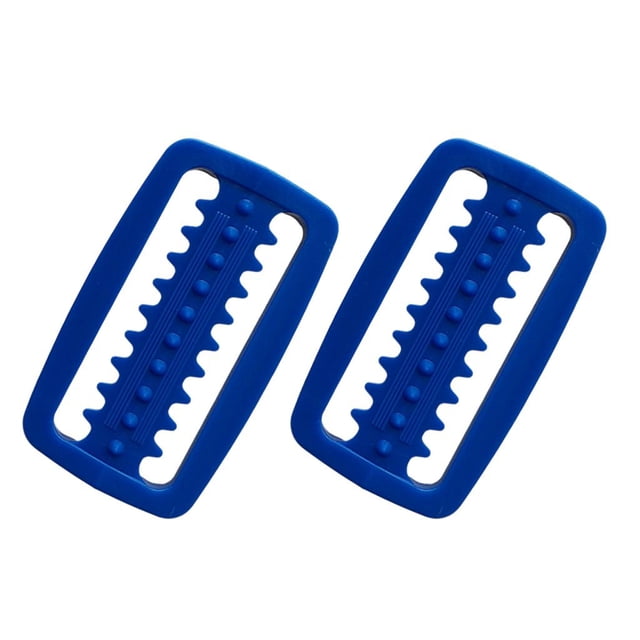 Almencla Pack 2 Scuba Diving Weight Retainer for Standard 2" 50mm Webbing Blue