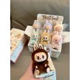 thumbnail image 4 of Llavero con figura de anime Labubu, bonito colgante, juguetes artísticos, muñecas coleccionables, modelo de adornos para habitación, mochila, accesorio, regalos de Navidad para niñas, 4 of 5