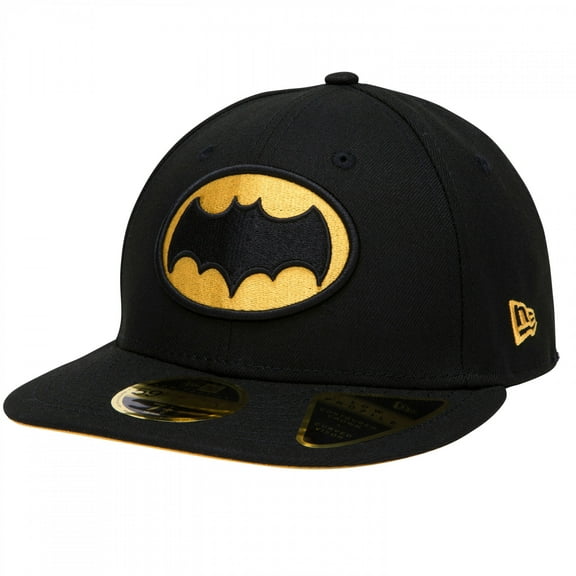 Batman Adam West Logo Low Profile New Era 59Fifty Fitted Hat-7 1/4 Fitted
