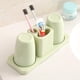 thumbnail image 4 of Soporte para cepillo de dientes, dispensador de pasta de dientes para tocador de baño, organizador de encimera, 4 of 5