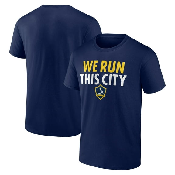 Men's Navy LA Galaxy Team Chant T-Shirt