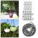 thumbnail image 1 of Colgadores para Plantas de Jardín con Cadena Colgante Negra de 156 Pulgadas, Ganchos Ajustables Duraderos para Maceteros, Campanas de Viento Estándar Soledad Cadenas colgantes, 1 of 10