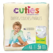 Cuties Baby Diapers (Choose Size and Count)