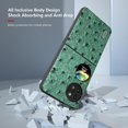 thumbnail image 4 of ABEEL Ostrich Texture Case For Huawei P60 Pocket, 4 of 5