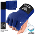 thumbnail image 6 of WYOX Gel Boxing Hand Wraps Inner Gloves for Men & Women –Padded Quick Wraps with 80cm/31in Wrist Straps for Muay Thai, MMA, Kickboxing, & Martial Arts – Breathable Fingerless Workout Gloves, 6 of 9