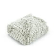 thumbnail image 4 of Geroux Chunky Knit Throw - Extra Soft, 50" x 70", Cream White, 4 of 11