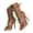 Gold, variant on Strappy Heels for Women Lightweight Boho Beaded Tie up Stiletto Heel Dressy Shoes Pointed Open Toe Wedding Sandals Black Size 7