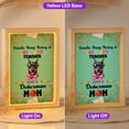 thumbnail image 2 of Kinda Busy Being Kindergarten Teacher and Doberman Pinscher Mom Acrylic Plaque with Wood Photo Frame Box Doberman Dog Lover Gifts Light Box - 02005, 2 of 5