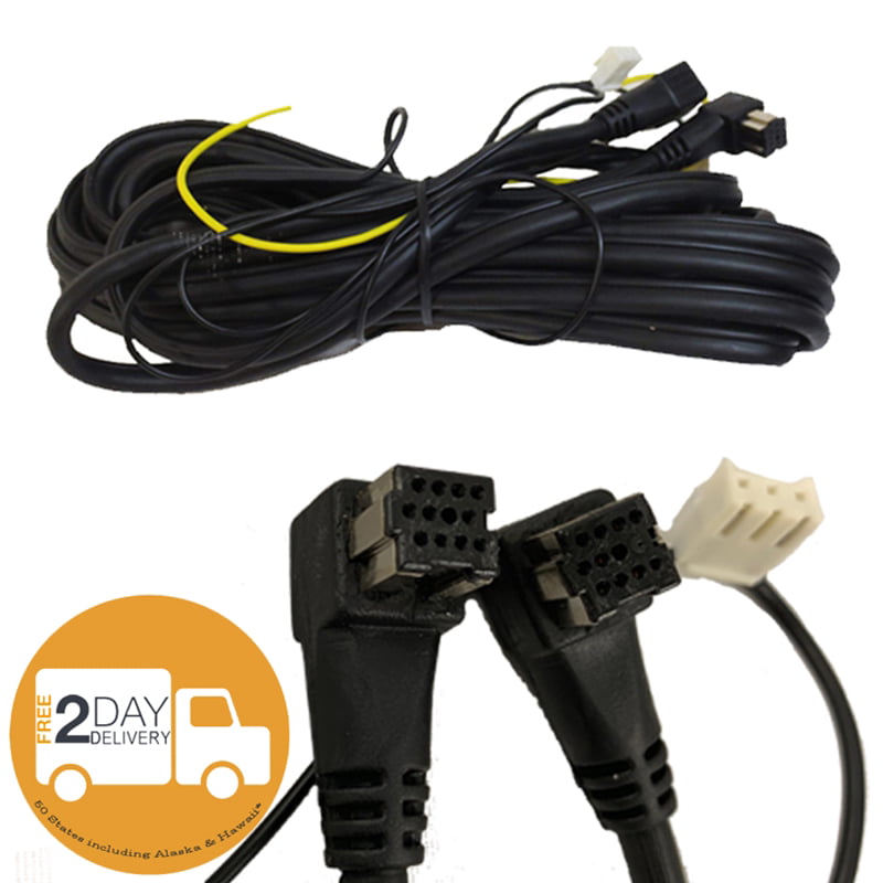 Pioneer IP BUS Data Cable 17' Feet Long CD Changer AVH 3 Pin Power Plug - Walmart.com