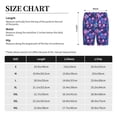 thumbnail image 3 of Fotbe Blue Skull Rose Pantalones Cortos de Pijama para Hombre, Ropa de Dormir, Pantalones de Pijama Cortos para Hombre-Small, 3 of 6