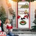 thumbnail image 4 of Bandera colgante de Navidad, pancarta de fondo navideño para puerta de casa de fiesta, 4 of 8