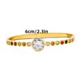 thumbnail image 4 of Pulsera de joyería para mujer a la moda, estilo brillante y personal, perfecta para cualquier atuendo (F), 4 of 5