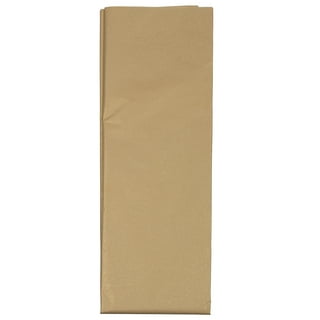 JAM Paper & Envelope Tissue Paper, Brown, 10 Sheets/Pack