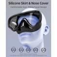 thumbnail image 3 of Gafas de natación EverSport para adultos con funda nasal para mujeres y hombres, 3 of 7