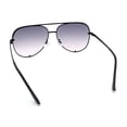 thumbnail image 7 of Womens Luxury Officer Tear Drop Shape Metal Rim Racer Sunglasses [Black - Black Beige], 7 of 7