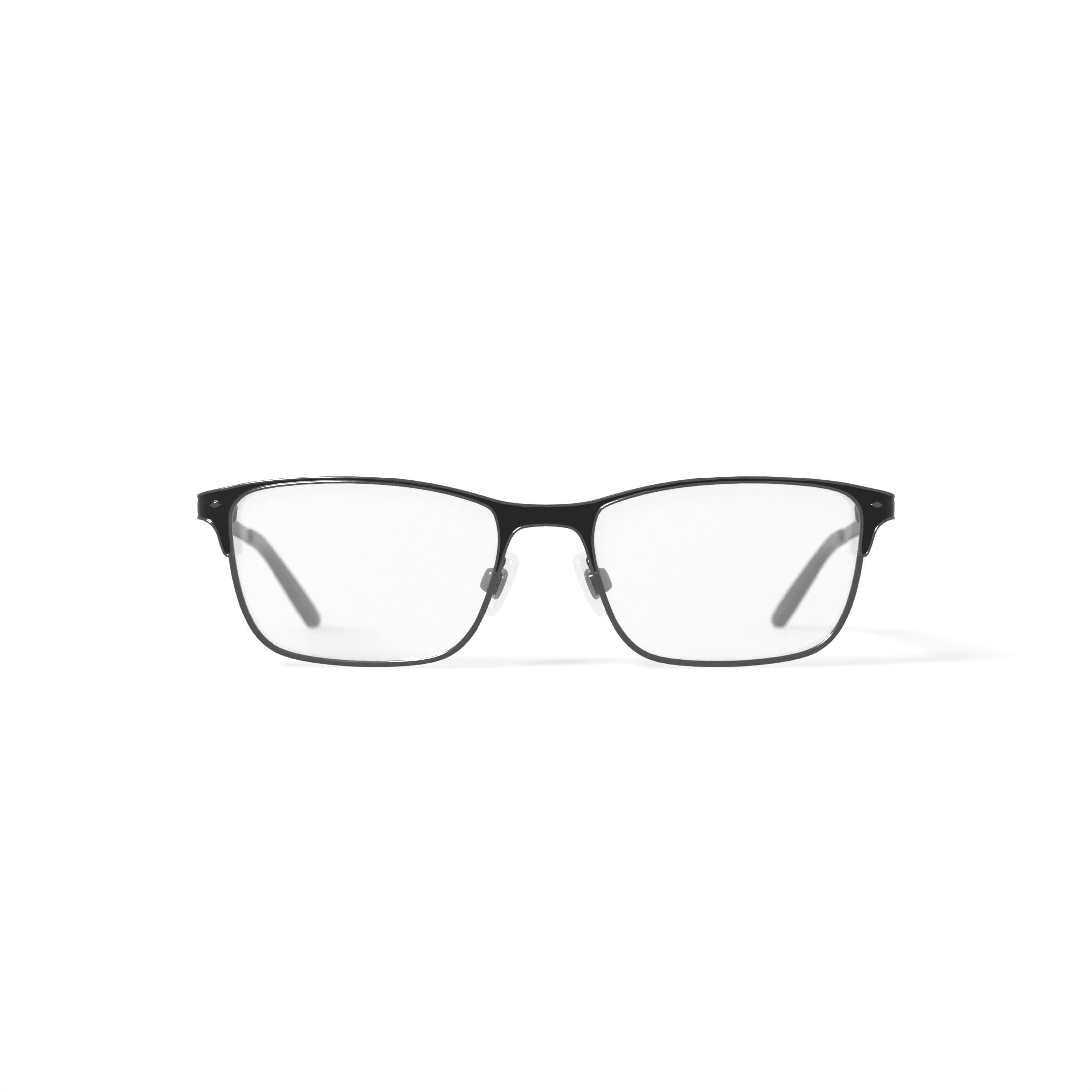 Walmart Men's Rx'able Eyeglasses, Mop51, Black, 52-15-140