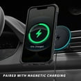 thumbnail image 4 of Allytechgroup Magnetic Case for iPhone 16e, Support Wireless Charging & Car Phone Mount Slim Lightweight Hard PC Shockproof Protective Back Cover Bumper for iPhone 16e, Blue, 4 of 7