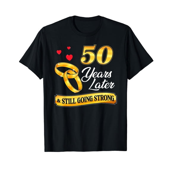 Celebrate 50 Years of Marriage! 50th Wedding Anniversary T-Shirt