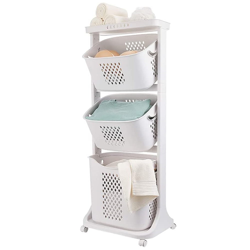 laundry baskets for shelves