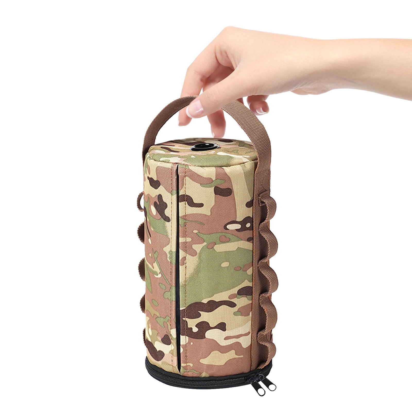 Minkissy Camping Paper Towel Case Polyester Cloth for Outdoor Use 1Pcs