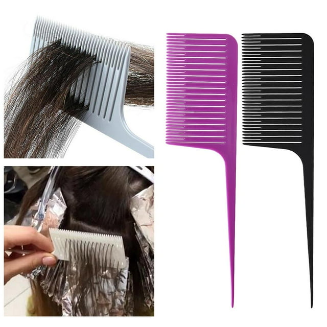 Tinte para Cabello Negro Salvador Peine negro para resaltar el cabello
