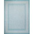 thumbnail image 6 of Benissimo Contemporary Indoor / Outdoor Area Rug TILE Collection I 5x7 I Turquoise, 6 of 6