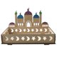 thumbnail image 1 of JM004802024 adornos de madera Eid al-Fitr Ramadán Eid al-Adha decoraciones de mesa bandeja de postres artesanías, 1 of 5