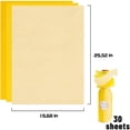 thumbnail image 3 of Assorted Yellow Tissue Paper Bulk,29.5"x 19.6",Yellow Tissue Paper for Gift Bags,30 Sheets Tissue Paper for Crafts,Gift Wrapping Paper for Fall Birthday Wedding Thanksgiving Holiday,3 Colors Yellow -, 3 of 6